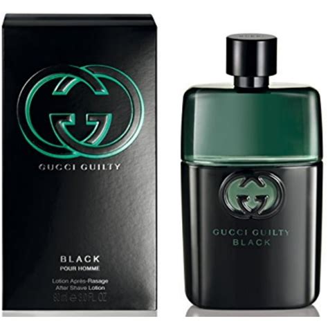 gucci men aftershave|gucci black guilty after shave.